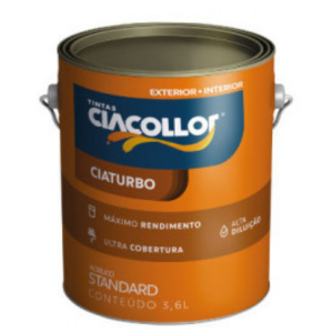 Tinta Acrílica Premium S/B 3,6LT Amarelo Ouro Ciacollor