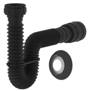 Sifão Tubo Extensivo Universal Black Porca PP 70CM Blukit
