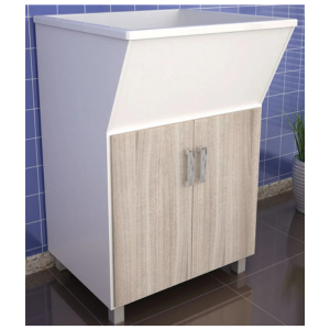 Tanque 50L Marmorite Cuba Branca Balcony