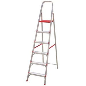 Escada Alumínio Uso Doméstico 6 Degraus Botafogo